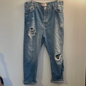 We the Free Distressed Denim